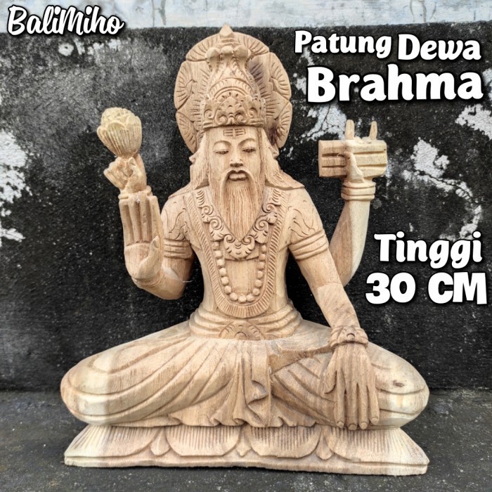 Ready...Ready...Ready...] Patung Dewa Brahma 30 cm/Patung Brahma/Dewa Brahma/Brahme/Brahma