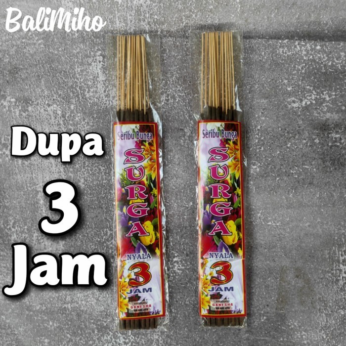 Produk Unggulan] DUPA 3 JAM WANGI SERIBU BUNGA/DUPA HARUM/DUPA WANGI/DUPA BALI