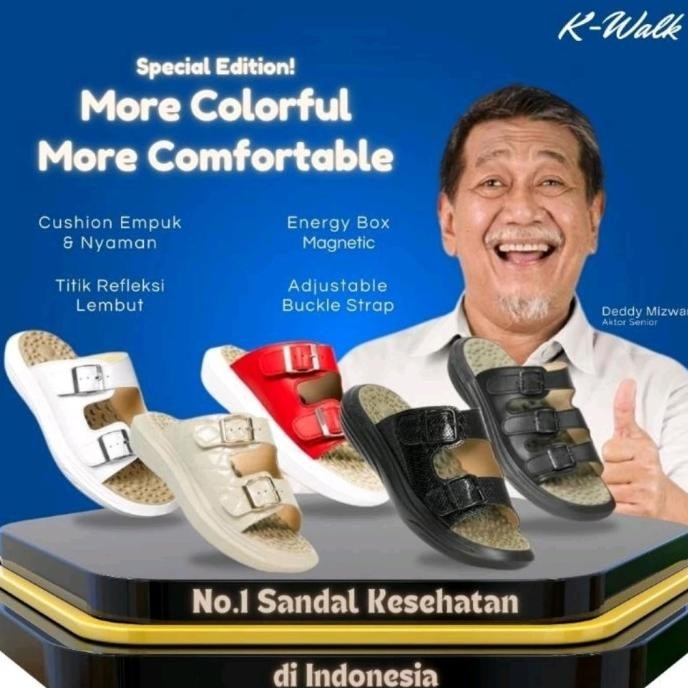 Jaco Kozuii K-Walk Energy Sandal Kesehatan Dan Replexi Original