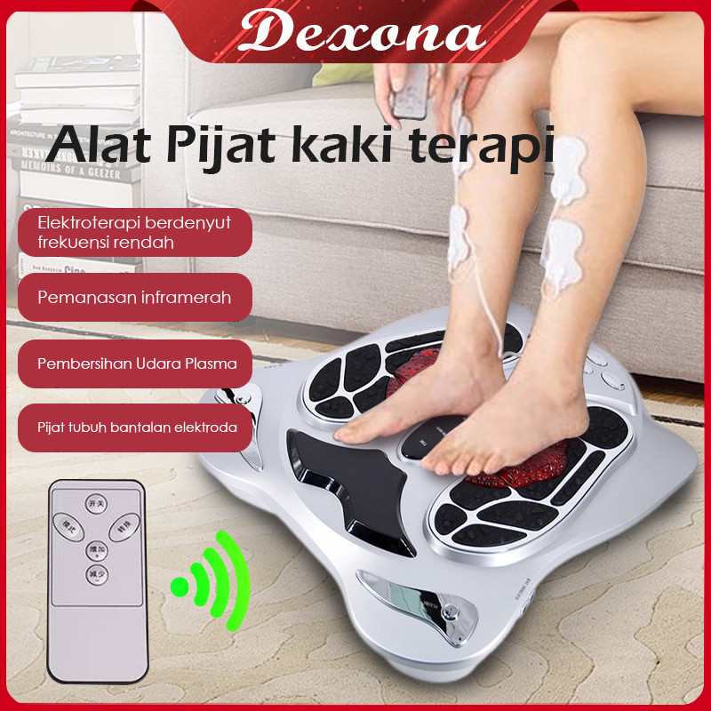 Garansi 1 Tahun Alat Terapi Kaki Pijat Listrik Akupuntur Electromagnetic Foot Massager/Alat Terapi