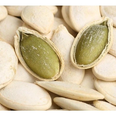 

Kuaci Biji Labu Import 1kg / aci Biji labu / Kuaci Putih