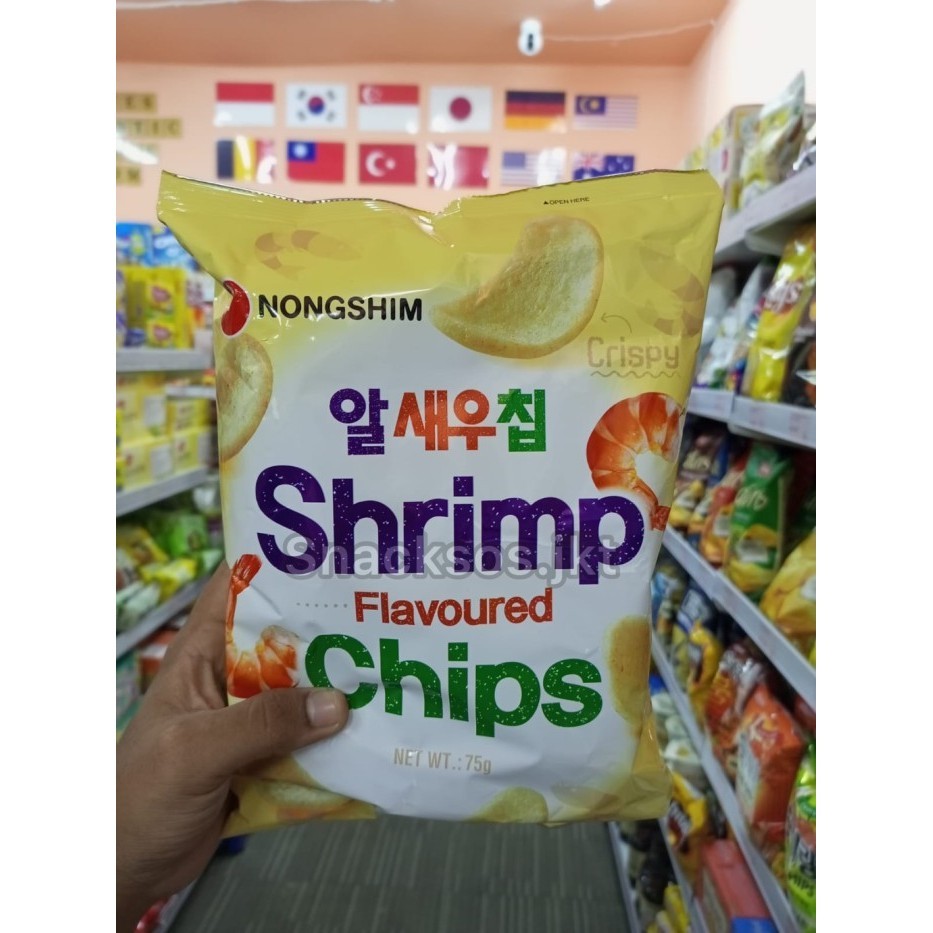 

Nongshim Shrimp Chips Flavoured Korea Snack