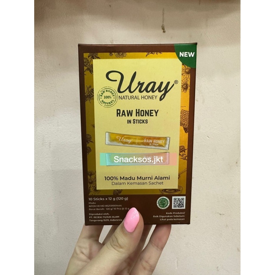 

Uray Honey And Ginger In Sticks / Raw Honey Madu Murni