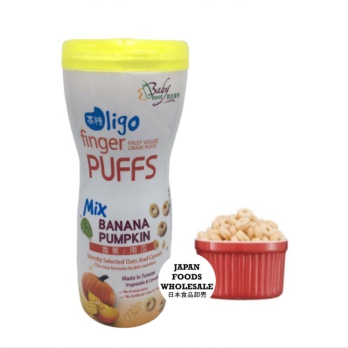 

Baby Best Finger Puffs Mix Banana & Pumpkin / Cemilan Baby