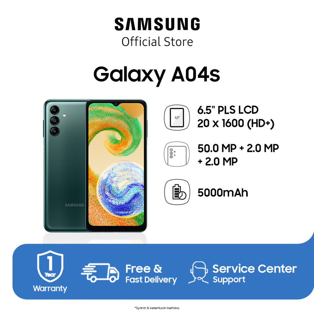Foto Samsung Galaxy A04s 4/128GB - Green