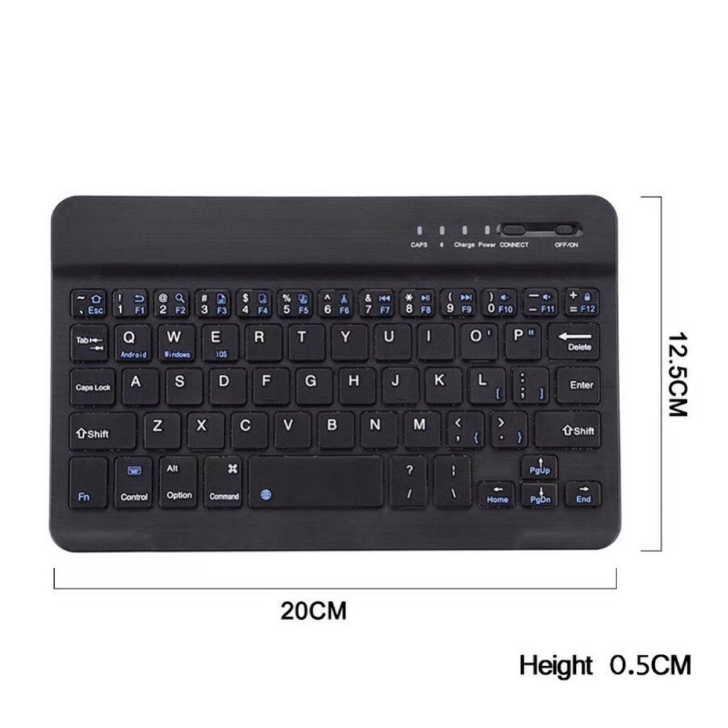 Keyboard Bluetooth Nirkabel, Tablet Komputer Bluetooth Keyboard Tiga Sistem Keyboard Ponsel Jumlah B