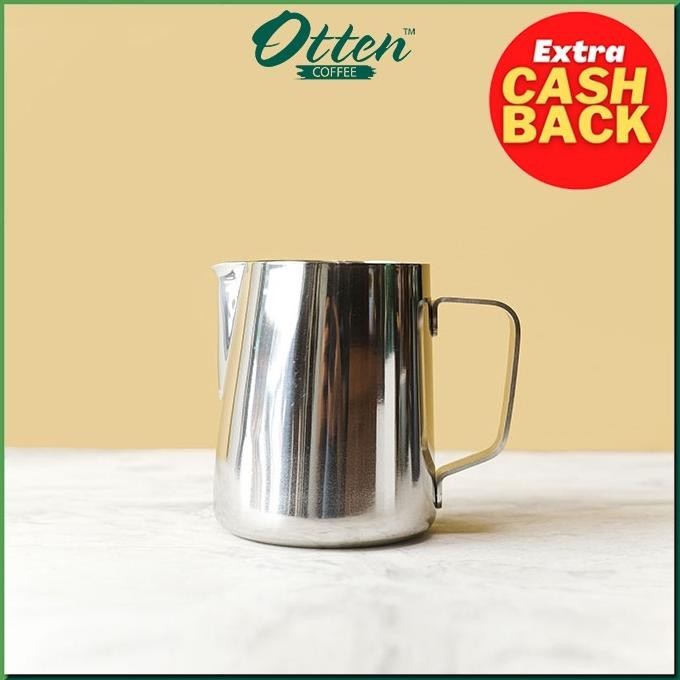 Trenton Milk Frothing Jug 400ml - Stainless Steel Wadah Susu Latte Art