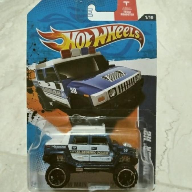 hotwheels hummer h2 sut police