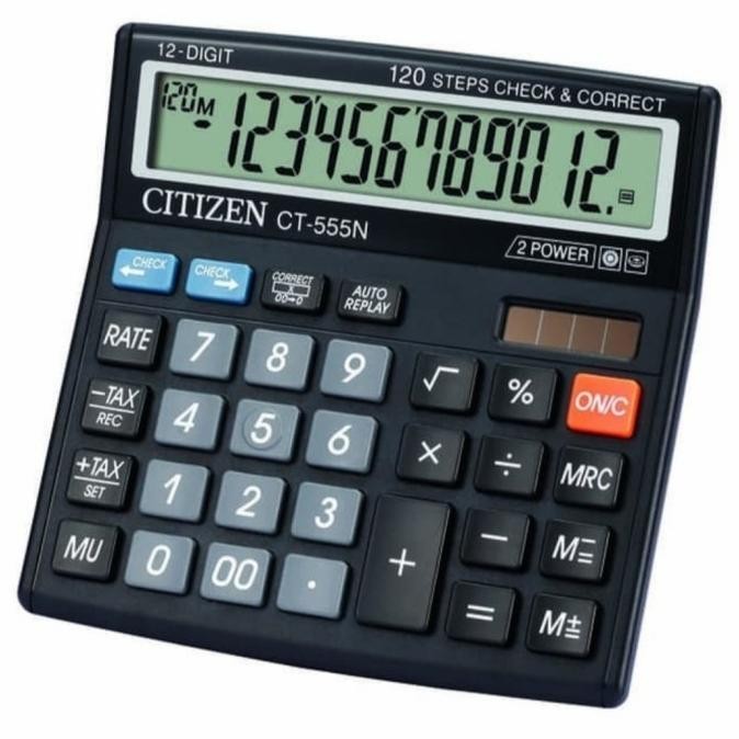 

New CITIZEN CT 555N CHECK & CORRECT Kalkulator / Calculator CT 555 N ~