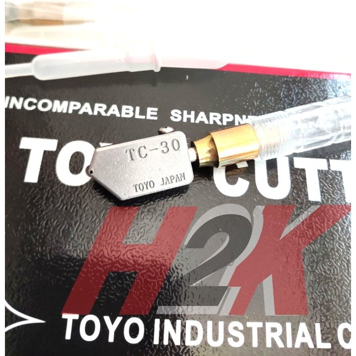 Pemotong Kaca Glass Cutter Pisau Kaca Toyo TC 30 TC-30 TC30
