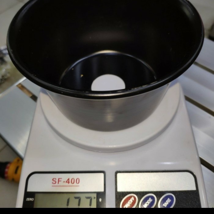Corong Toa Sirine Bulat Besi Sanken Hitam