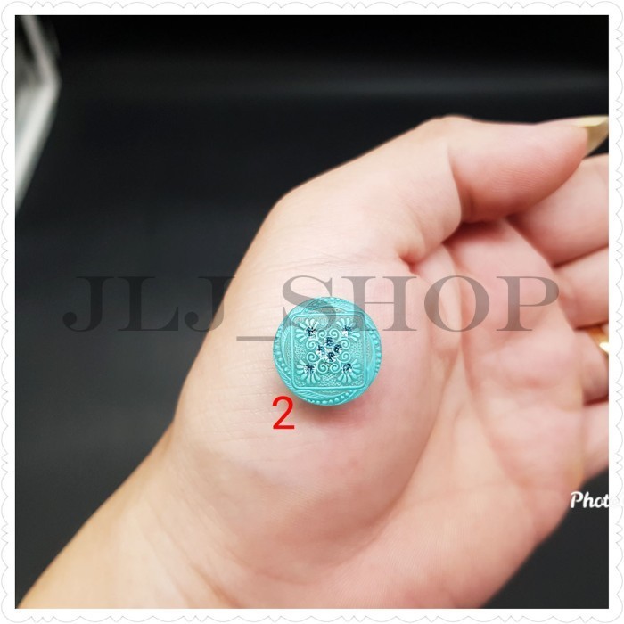 Terlaris Kancing Hias Baju 28L Cantik / Kancing Hias Korea (Harga Per 6Pcs) Promo Terbaru