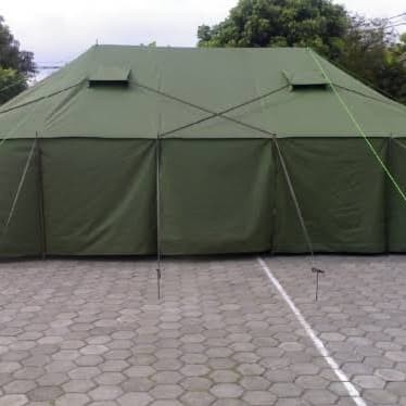 Terpal Kain Cv/Terpal Kain Tenda Tentara Ukuran 3X6 Meter