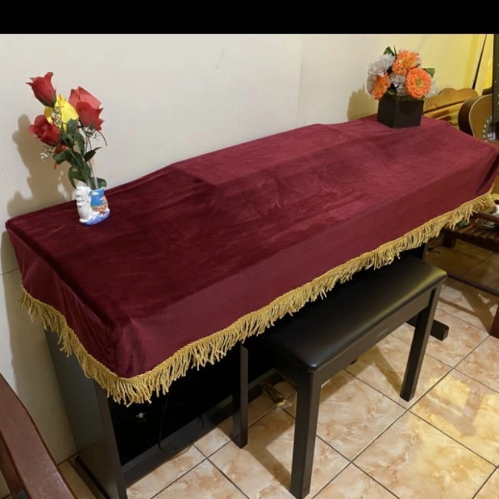 Terlaris Cover Clavinova Yamaha + Cover Tuts / Tutup Piano Clavinova Promo Terbaru