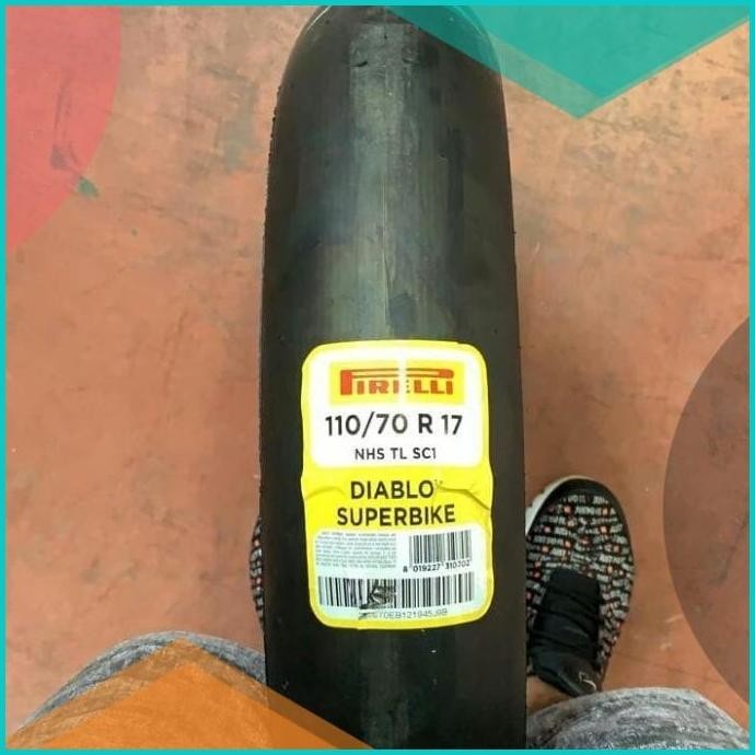 Ban Pirelli Diablo Superbike 110/70-17 Ninja 150 R RR 150R 150RR 16nov