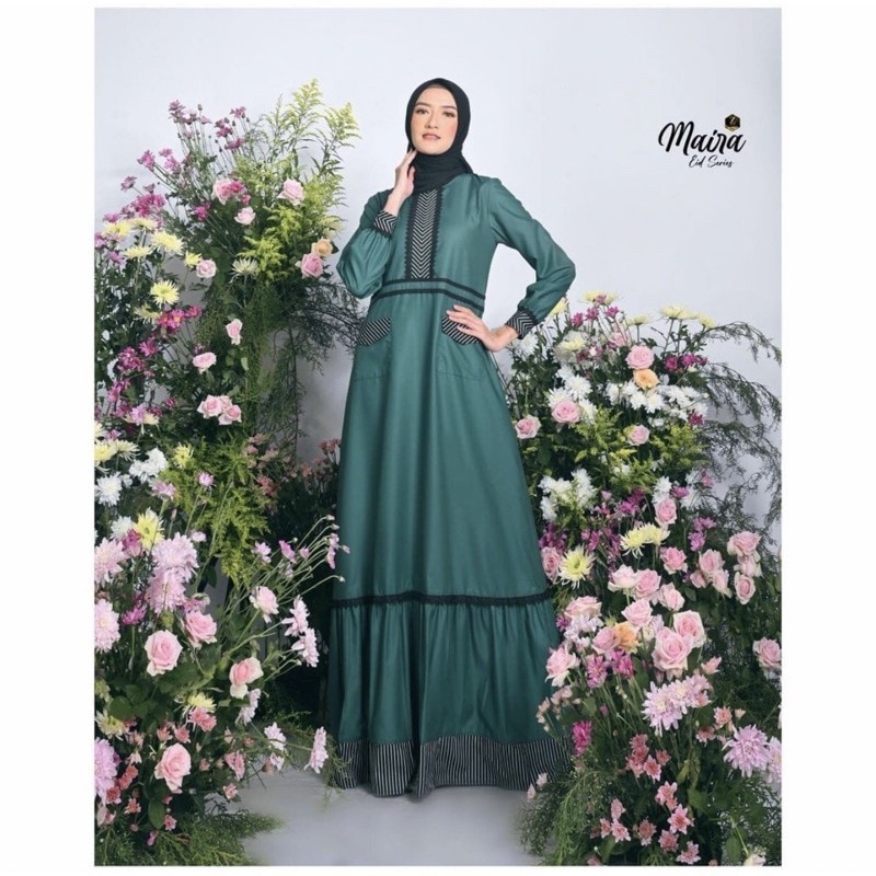zalifa gamis renda
