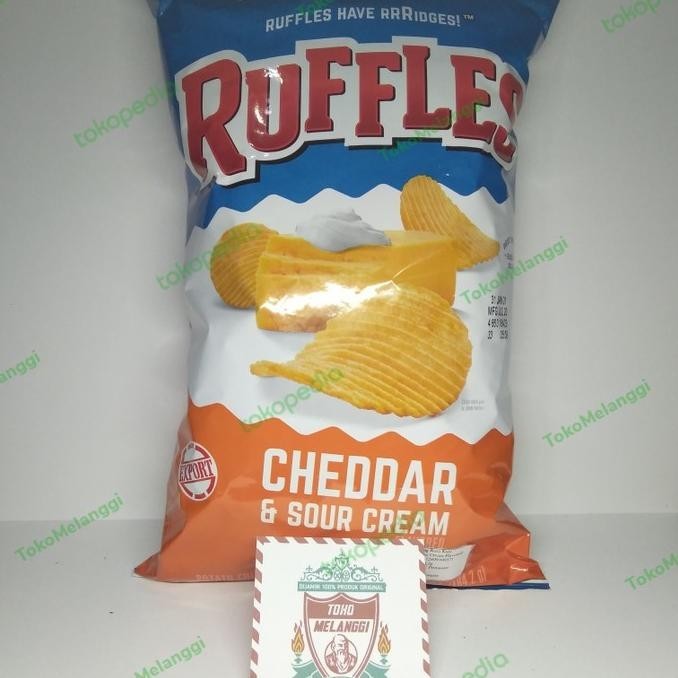 

Ruffles Cheddar & Sour Cream Potato Chips 184,2 gr