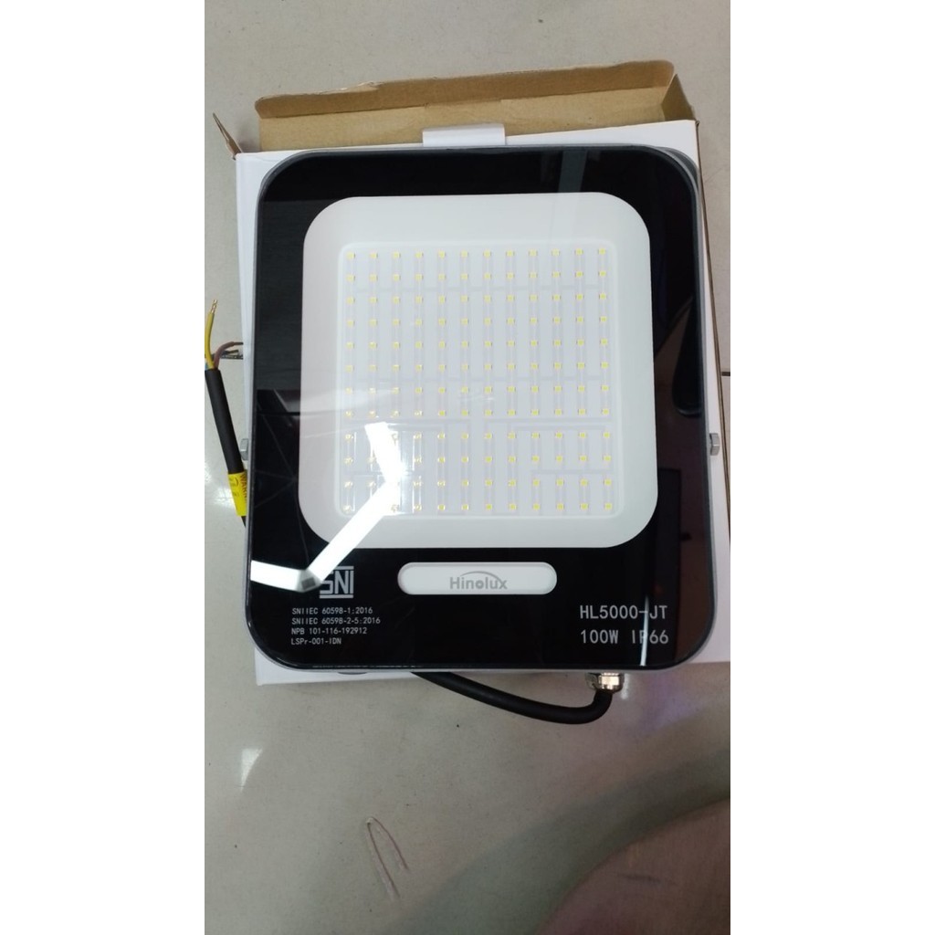 LAMPU SOROT TEMBA LED 50WATT 100WATT HINOLUX FLOOD LIGHT LED 50W 100W