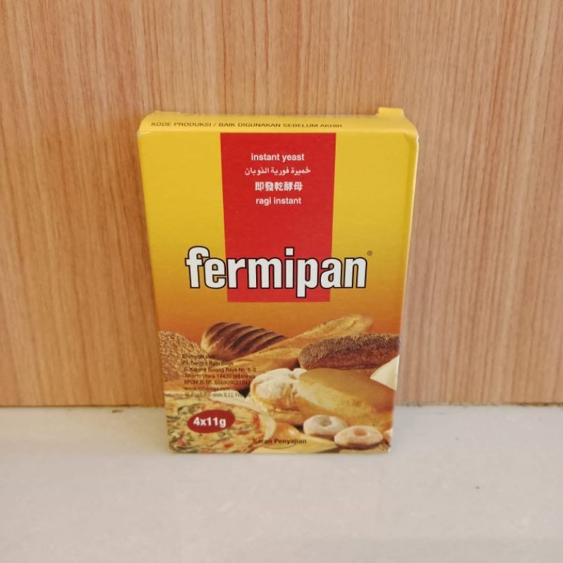 

Fermipan 4x11gr/Ragi Kering Instant 4x11 gr