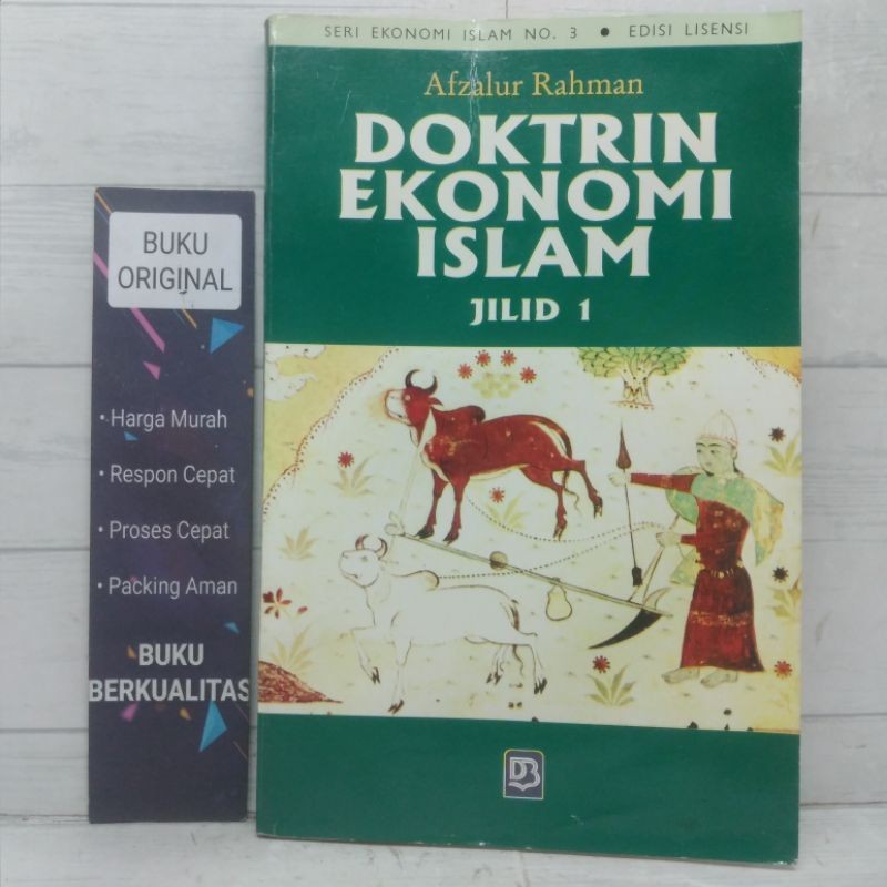 Doktrin Ekonomi Islam Jilid 1 Alzalur Rahman Buku