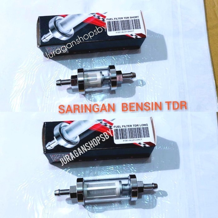 Terbaru Saringan Filter Bensin Motor Universal Tdr Fuel Filter Tdr Racing Promo Terlaris