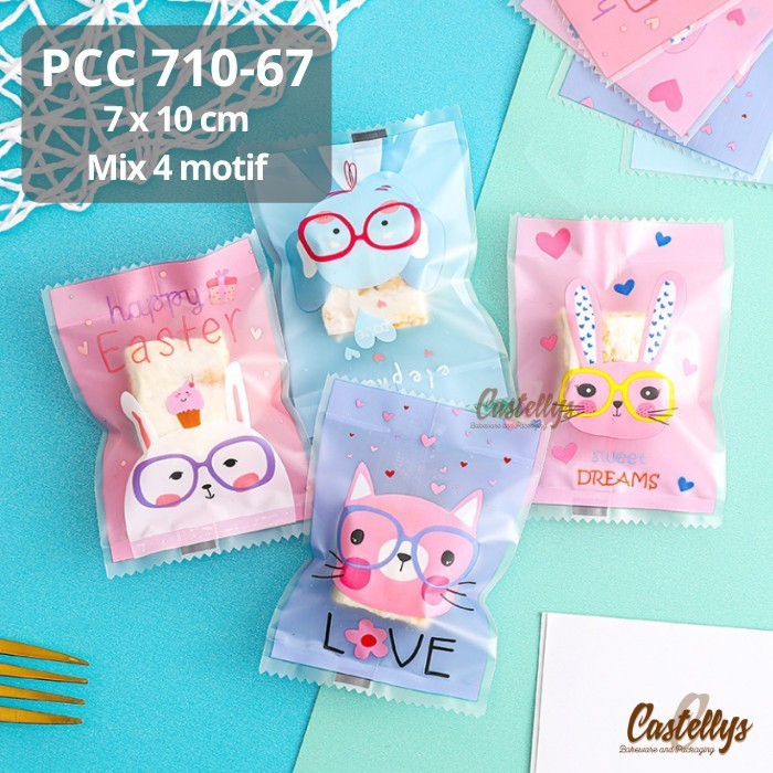 

Silahkan Order] Plastik Cookies PCC 710-67 Kue Kering Nastar Nougat Permen Cokelat dll