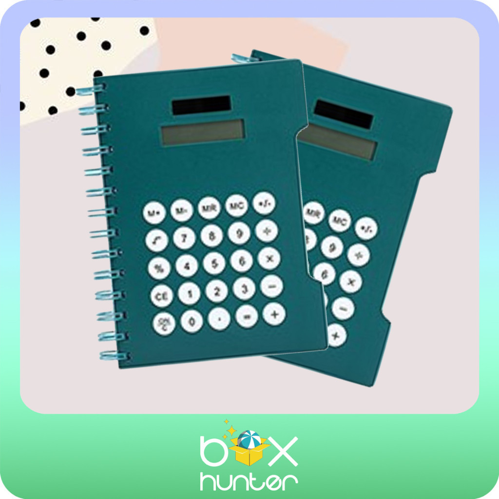 

NOTEBOOK WITH CALCULATOR BUKU AGENDA KALKULATOR