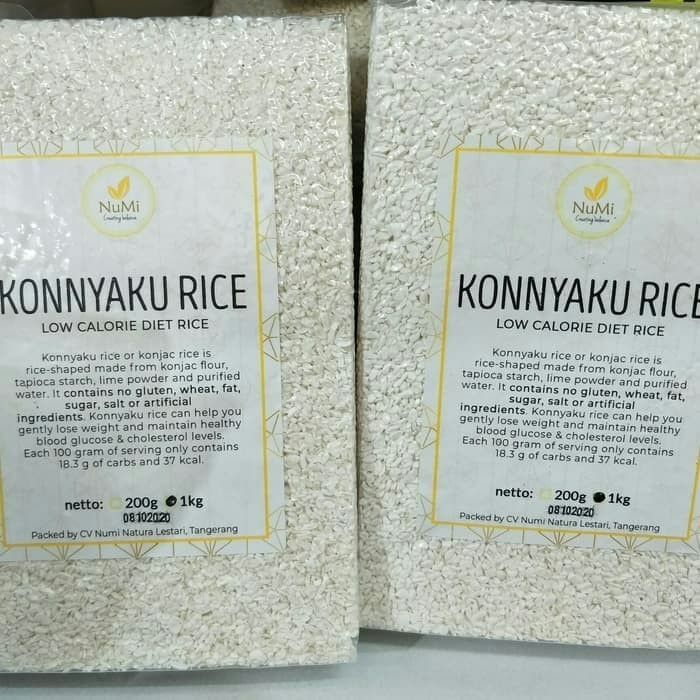 

Konnyaku Rice/Konjac 1Kg 037