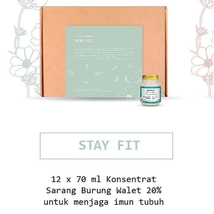 

Realfood Stay Fit Bird Nest Isi 12 - Sarang Burung Walet