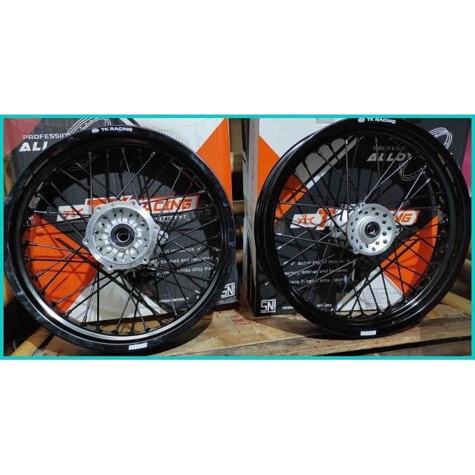 velg set yamaha wr 155 modif supermoto tk tromol original 16novz3 part