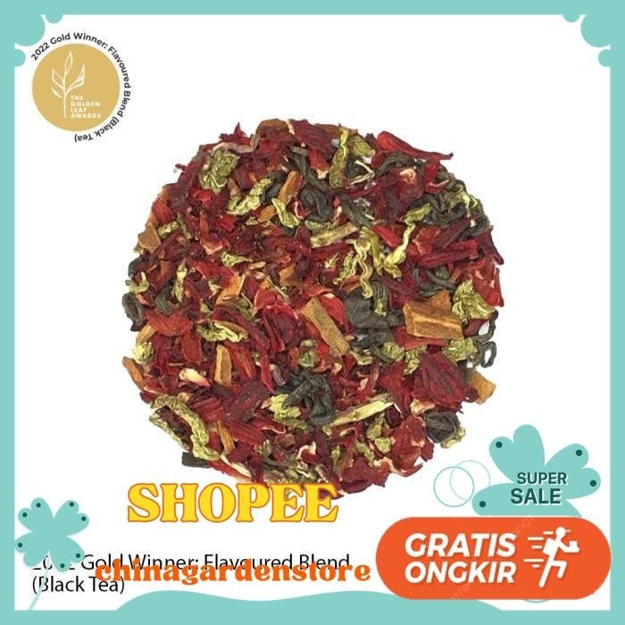 

SPICE VELVET TEA BLEND /GREEN TEA ROSELLE CINNAMON PEPPERMINT 500 GRAM PRODUK PILIHAN