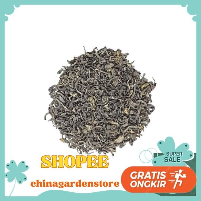 

ORGANIC GREEN TEA ORANGE PEKOE GRADE / TEH HIJAU ORGANIK 100 GRAM BEST PRODUCT