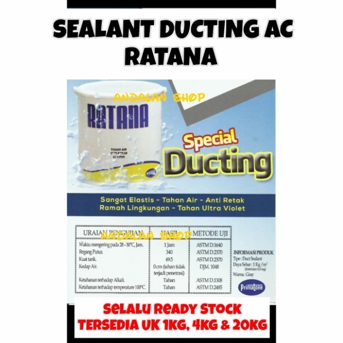 Sealant Ratana Terbaik