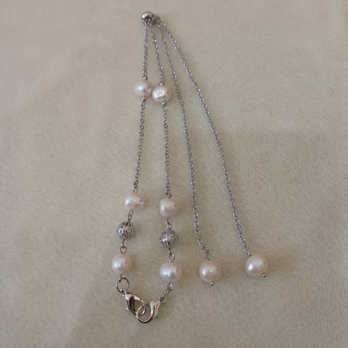 Conector Masker Serut Mutiara Tawar New