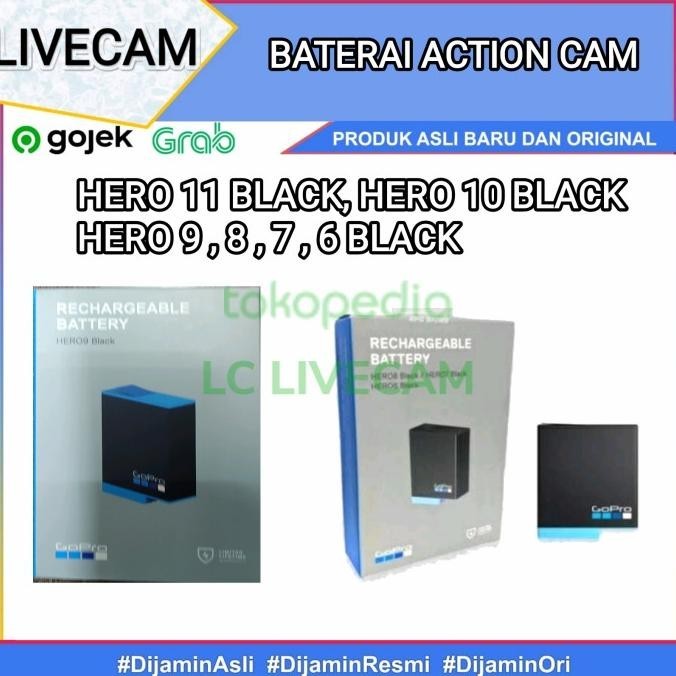 Baterai Gopro Hero 9 Black / Battery Gopro Hero 9 Black