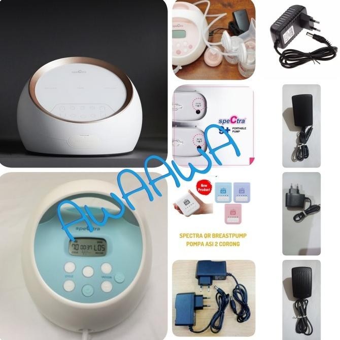 Adaptor Charger Spectra 9+ Plus M1 New S1 S2 Pompa Asi Breast Pump