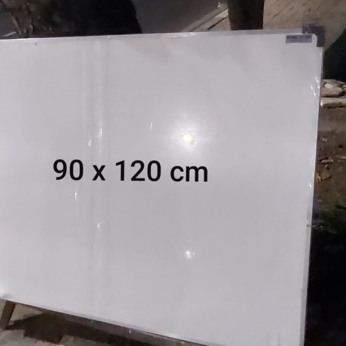

Ready whiteboard nonmagnet 90 x 120 tidak berbekas