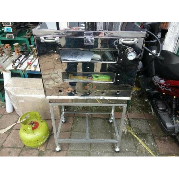 OVEN GAS STAINLESS LOYANG 40X60X50 COD