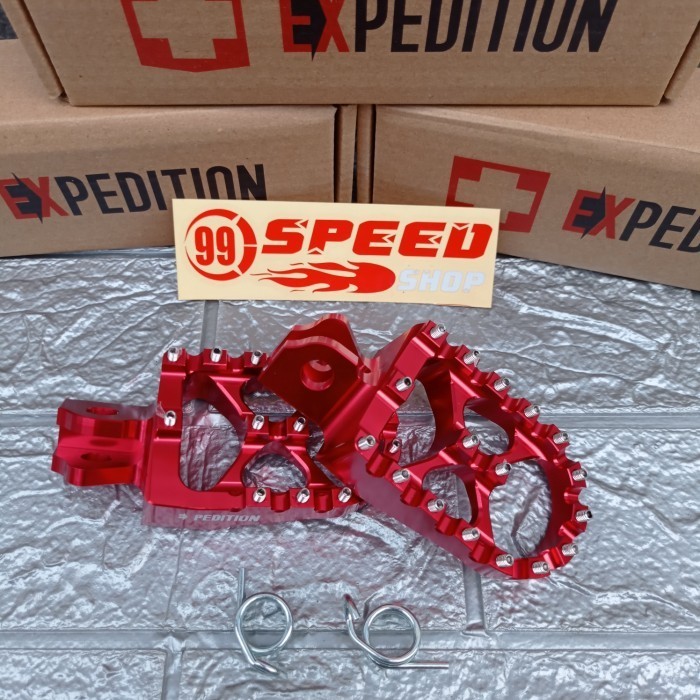 Foot Step Crf 150 L Full Cnc Injakan Kaki Depan