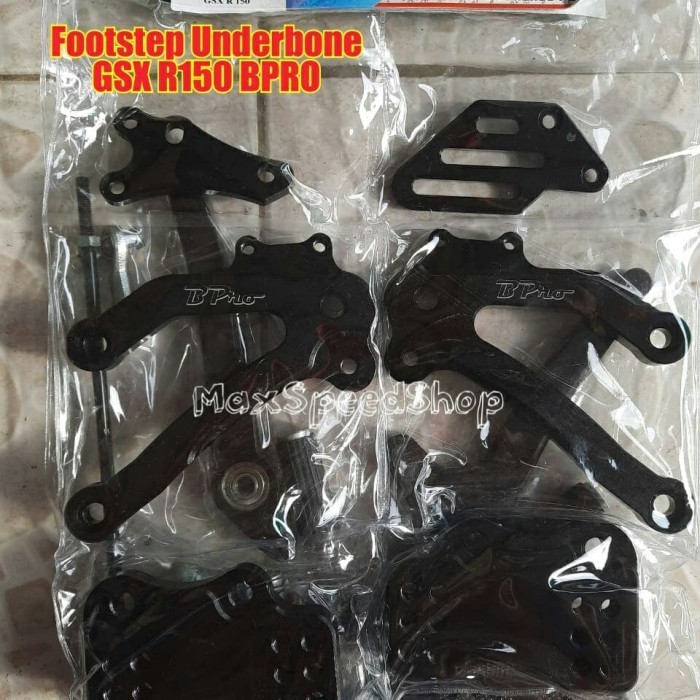 Footstep Underne Gsx 150 Hitam Bpro