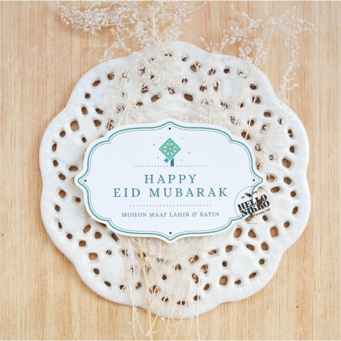 

Eid Mubarak Idul Fitri Lebaran Parcel Hampers Kue Box Ok Label Sticker 002