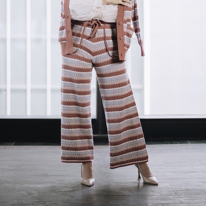 Jenna & Kaia - Belva Pants Pink Promo