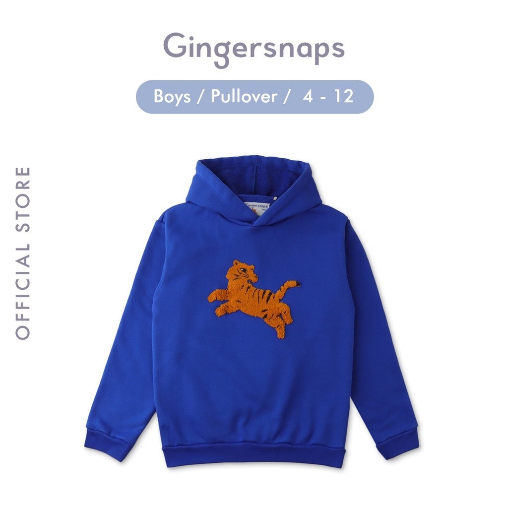 Gingersnaps Winter TShop Pullover Blue - Jaket Anak Laki (Biru)