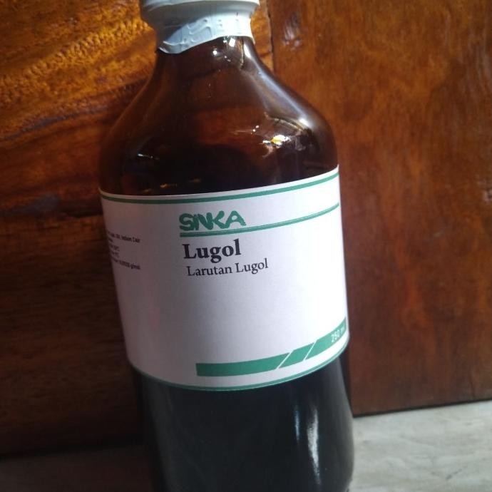 xie Lugol  Larutan Lugol | Lugol's iodine| I3K 250 mL