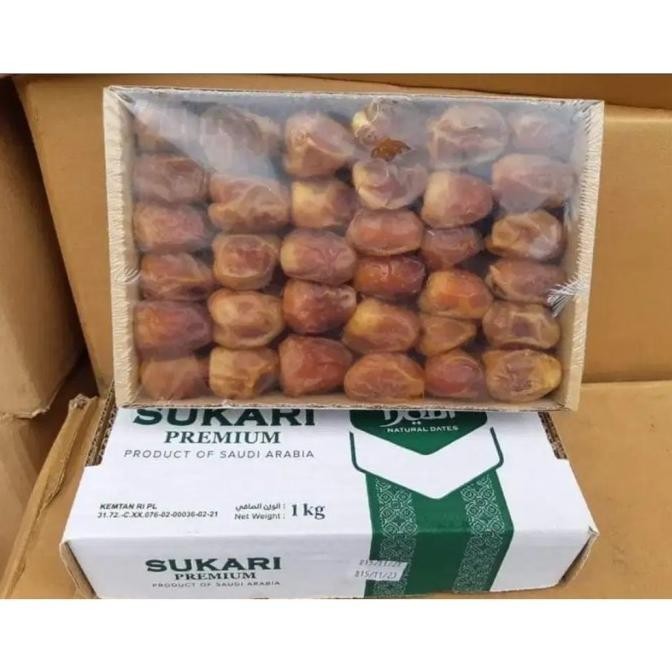 

Kurma Sukari Amira Premium 1Kg Sukkari