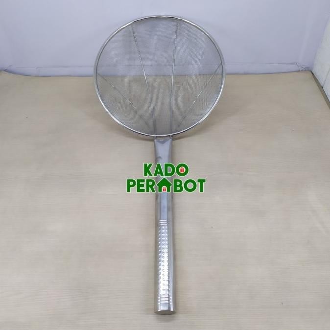 Saringan Gorengan 26 - Saringan Minyak Besar - Serokan Minyak Stainles