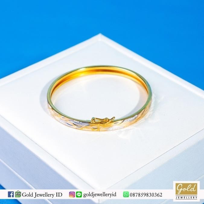 Gelang Bayi Emas Kuning Kadar 700 16K - Xiii7Gl12062200