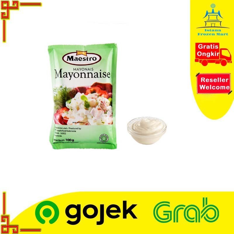 

Mayonnaise Kurang Lemak MAESTRO Light Refill 100 GR