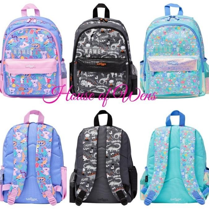 SMIGGLE ANIMALIA JUNIOR ID BACKPACK ORIGINAL - TAS BACKPACK ANAK TK