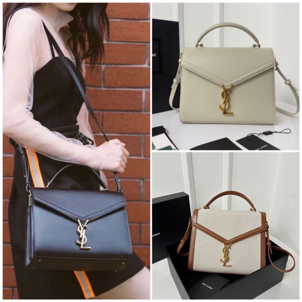 Pre order YSL  ไซส์ใหญ่ kulit asli tas slempang sling bag size24×20×11cm